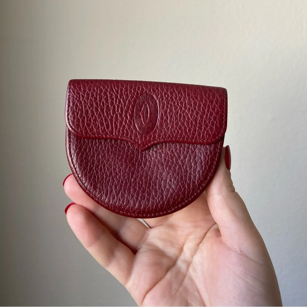 Must de Cartier leather coins wallet